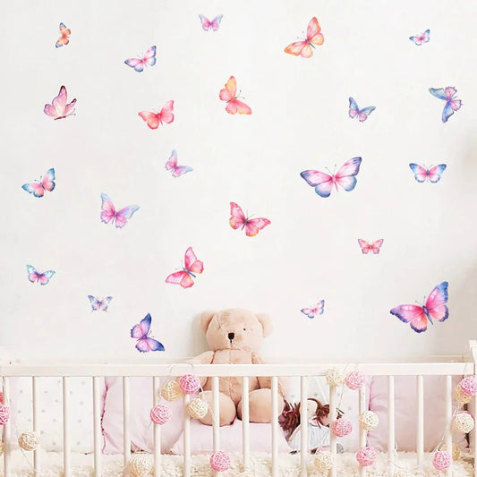 Décoration Murale - ButterfliesSticker™ - MultiColore - Bébé loulou