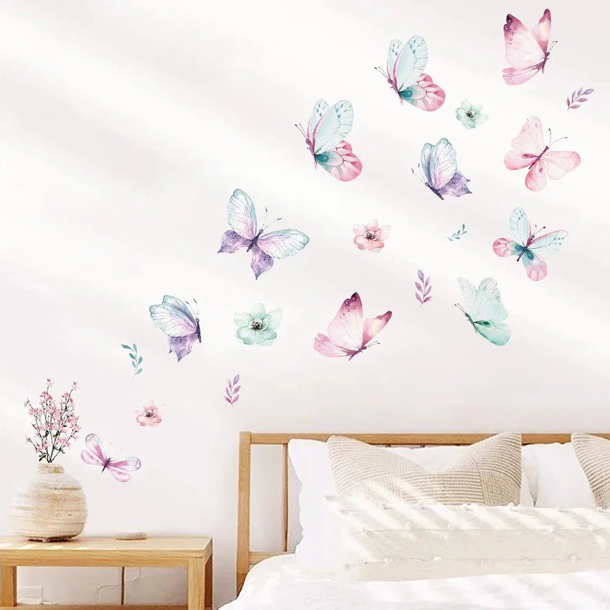 Décoration Murale - ButterfliesSticker™ - Vert - Bébé loulou